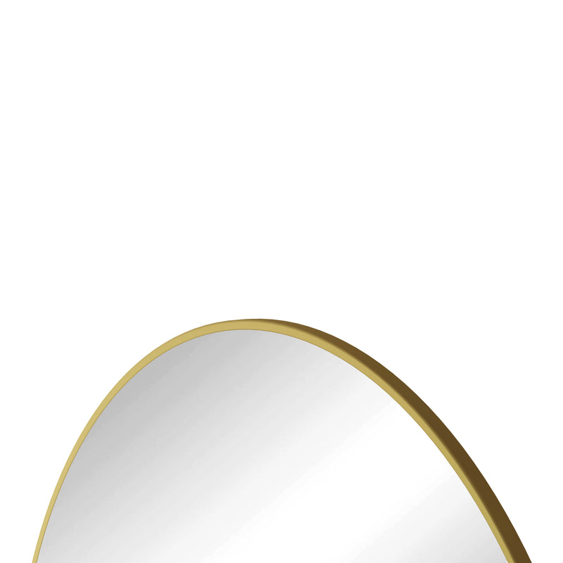 Wall Mirror 48 Inch Oversized Big Size Gold Circular Mirror Metal Framed Mirror Round Vanity Mirror Dressing Mirror, for Bathroom, Living Room, Bedroom Wall Decor