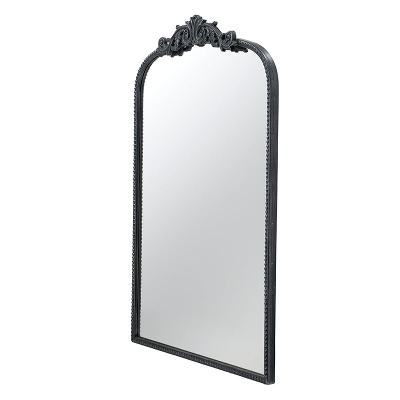 24" x 36" Classic Design Mirror with and Baroque Inspired Frame for Bathroom, Entryway Console Lean Against Wall