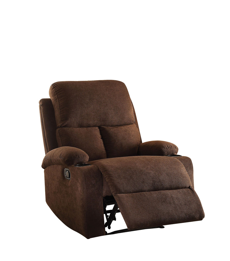 Rosia Recliner (Motion) in Chocolate Velvet