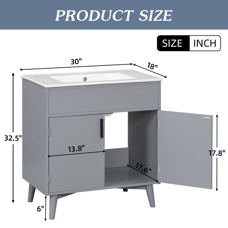 Bathroom vanity Set, Combo Cabinet, Bathroom Storage Cabinet