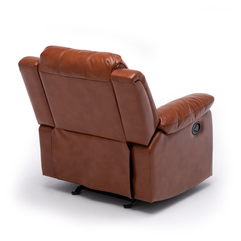 Charlotte Caramel Leather Gel Recliner