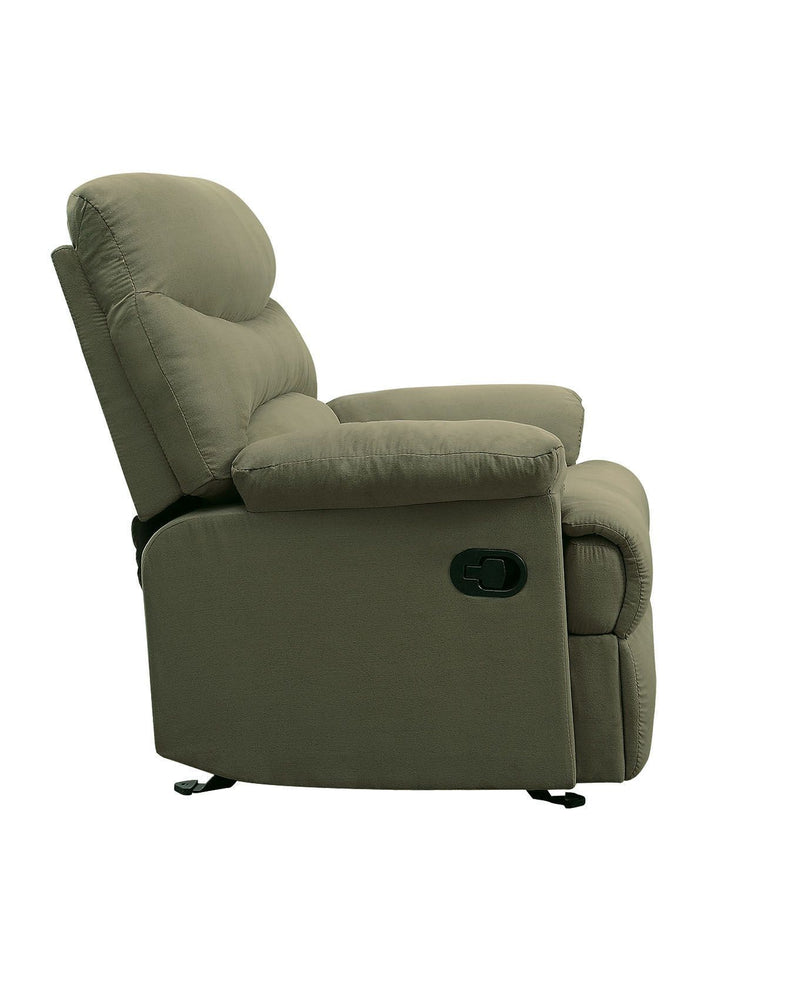 Arcadia Recliner (Motion) in Sage Microfiber