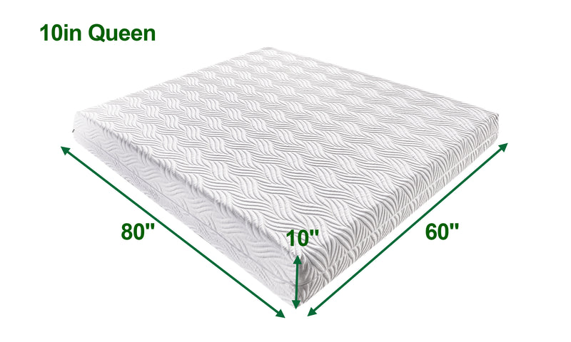 10 Inch Memory Foam Mattress,Queen Foam Mattress with CertiPUR-US Certified