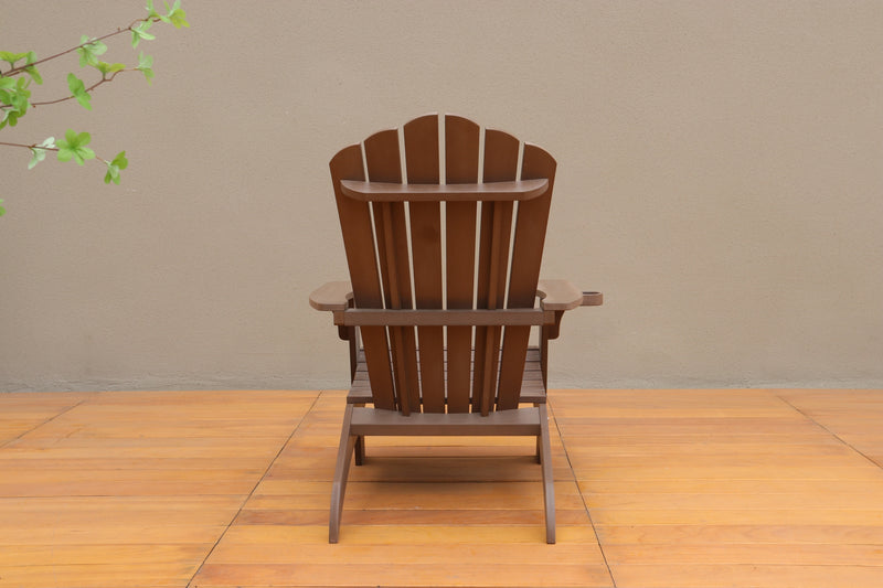 Polystyrene Adirondack Chair - Brown