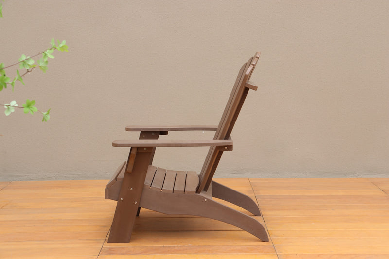 Polystyrene Adirondack Chair - Brown