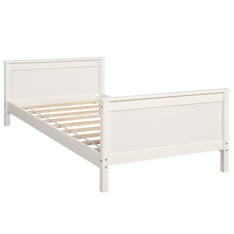 Twin over Twin Bed with Drawers and Shelves for Kids, White,Gray