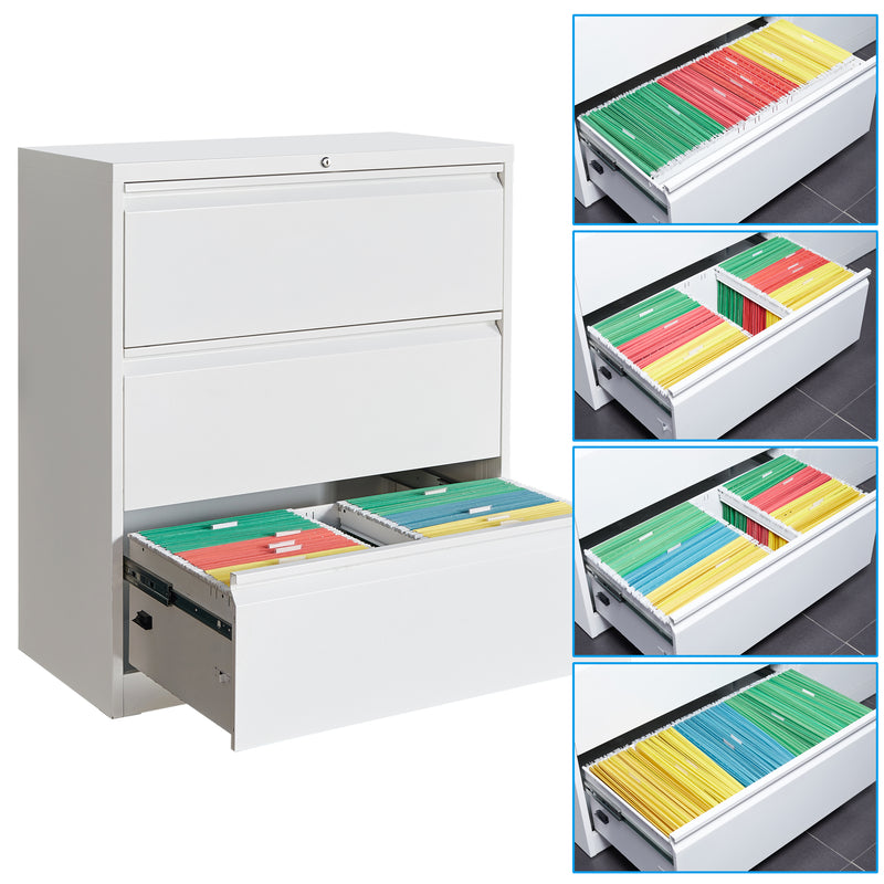 Lateral File Cabinet(3 Drawer)