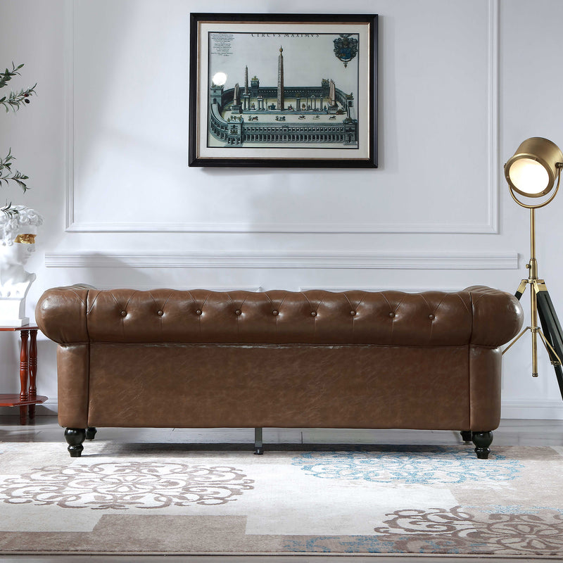 Retro style PU Couch , Chesterfield Sofas for Living Room and Bedroom