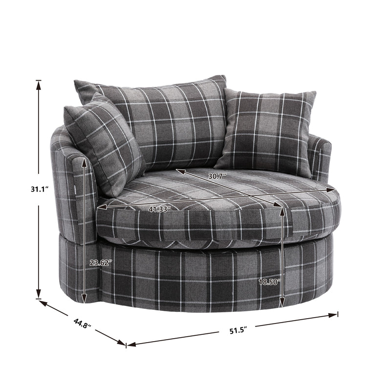 Modern  swivel accent chair  barrel chair  for hotel living room / Modern  leisure chair