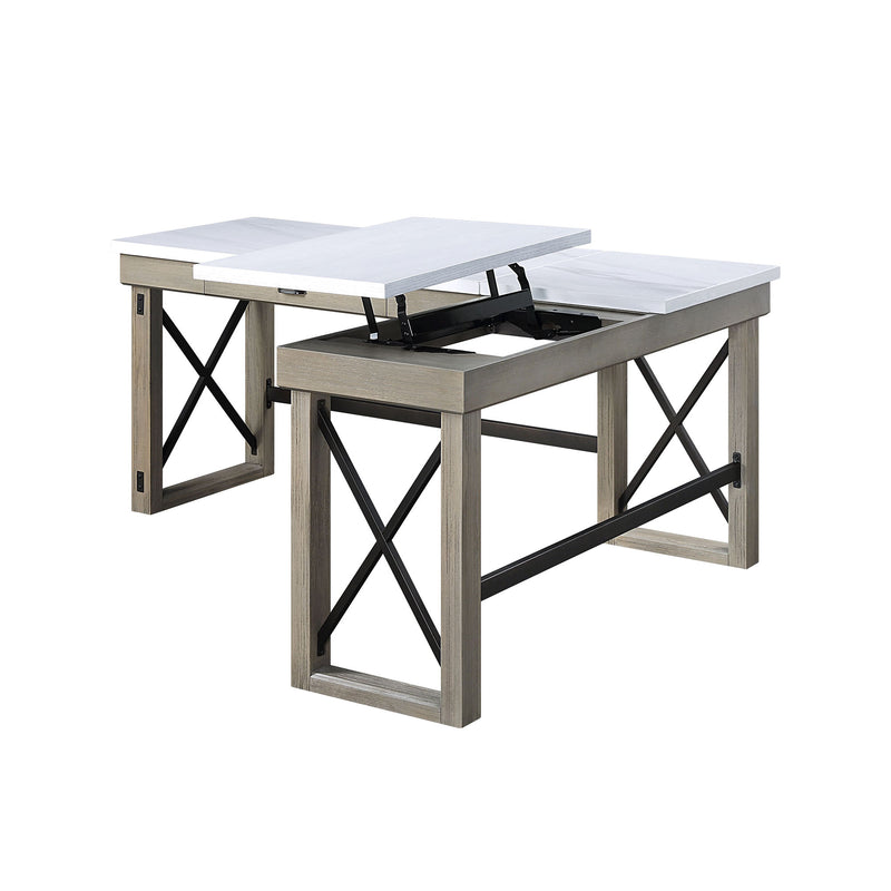 Writing Desk w/Lift Top in Marble Top