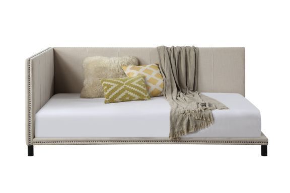 Yinbella Daybed, Beige Linen