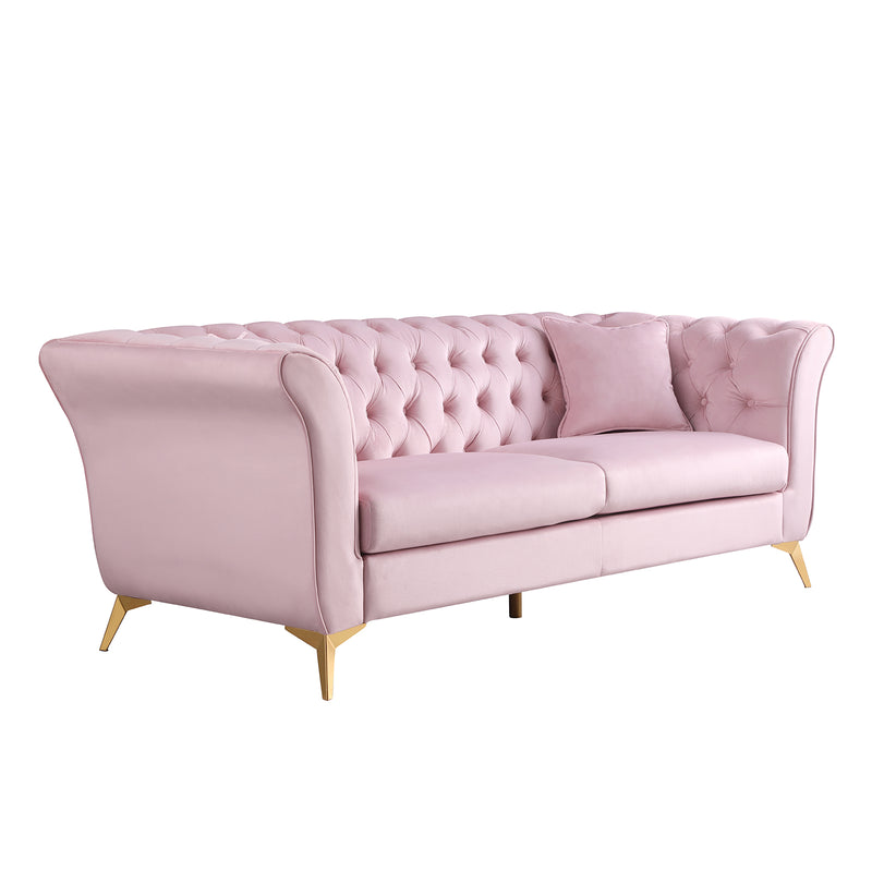 1856B   3 Seater  SOFA PINK