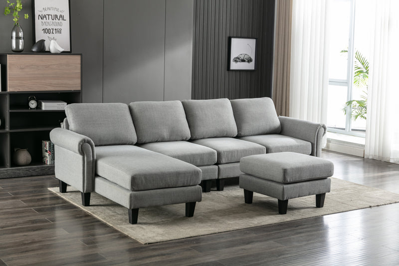 COOLMORE Accent sofa /Living room sofa sectional  sofa