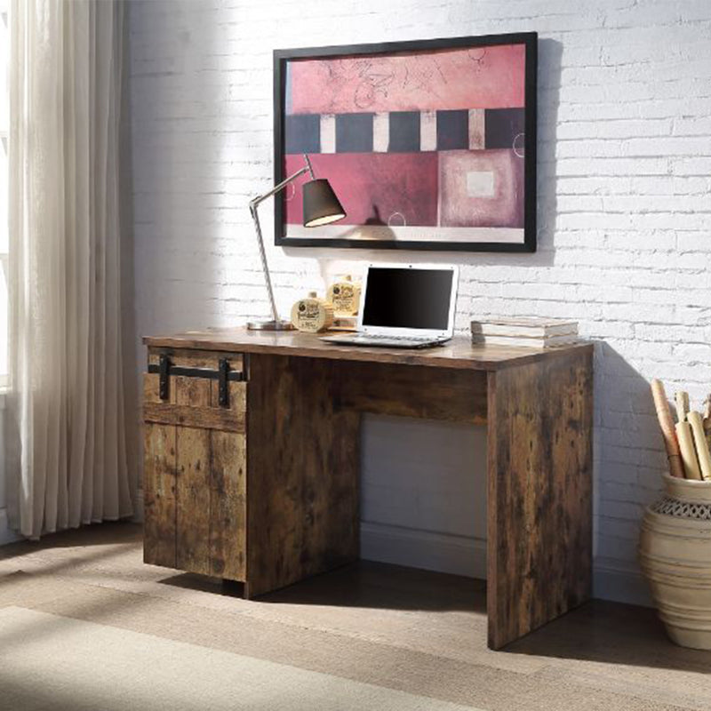 Bellarose Writing Desk, Rustic Oak Finish