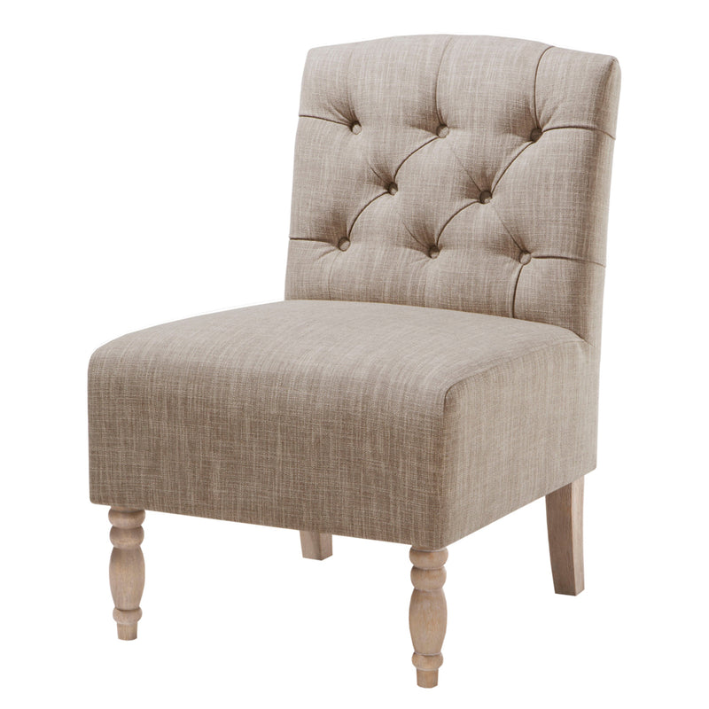 Lola Tufted Armless Chair