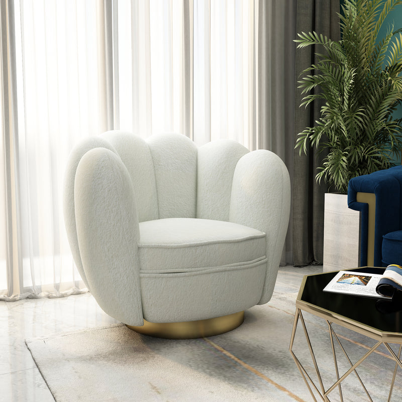 Modern swivel accent chair barrel chair for hotel living room / Modern leisure chair