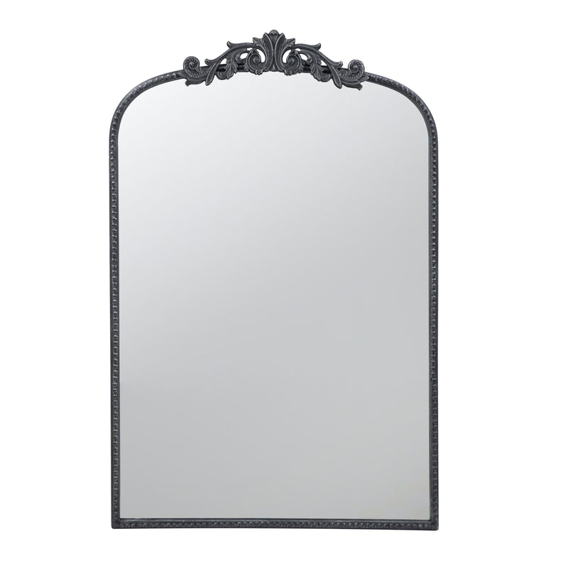 24" x 36" Classic Design Mirror with and Baroque Inspired Frame for Bathroom, Entryway Console Lean Against Wall