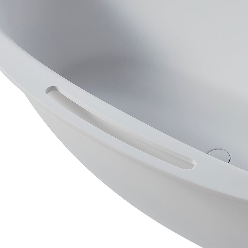 Solid Surface Freestanding Bathtub