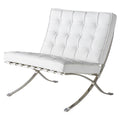 TENGYE furniture Barcelona chair with ottoman