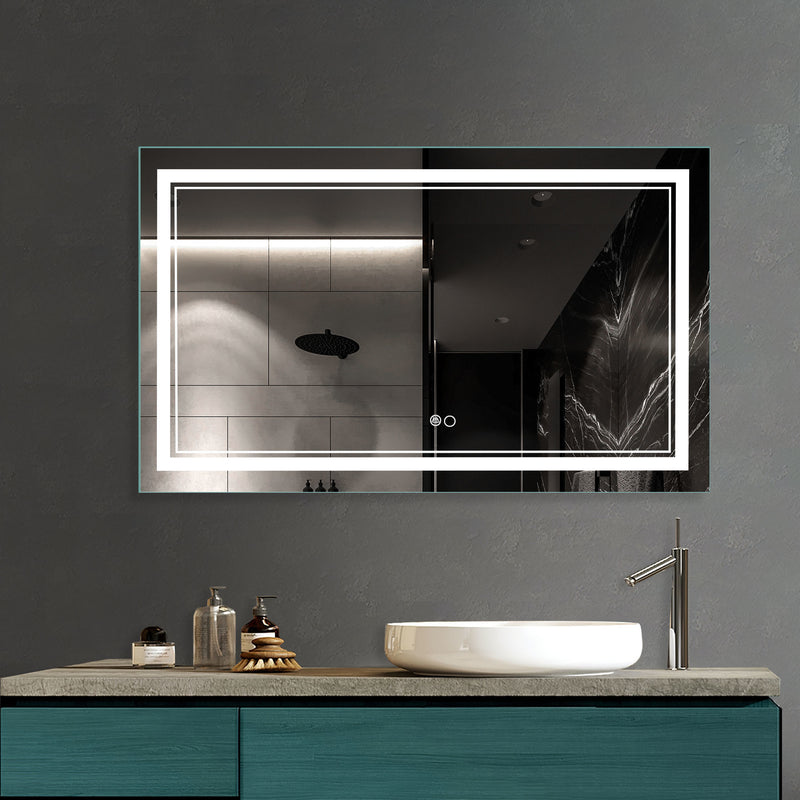 Lighted Wall Mounted Bathroom / Vanity Mirror