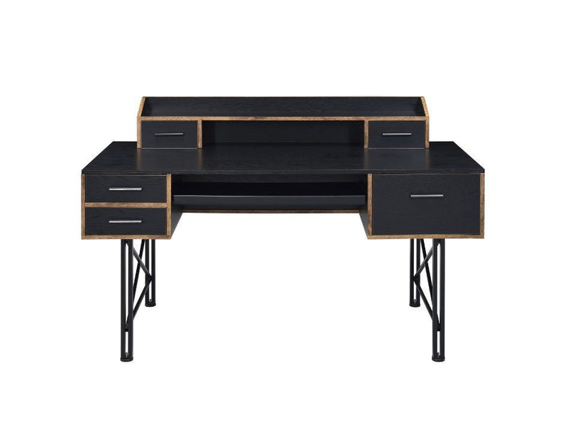 Safea Computer Desk, Black Finish