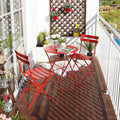 Round 2 Person - 23.6\\\" Long Bistro Set (7 Colors Available)