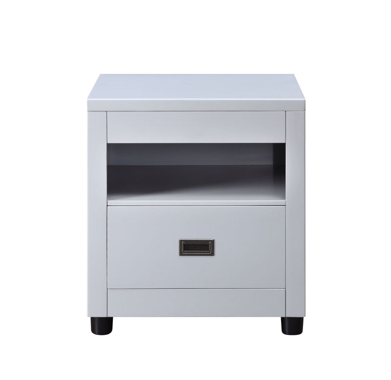 Eleanor End Table, Dove Gray