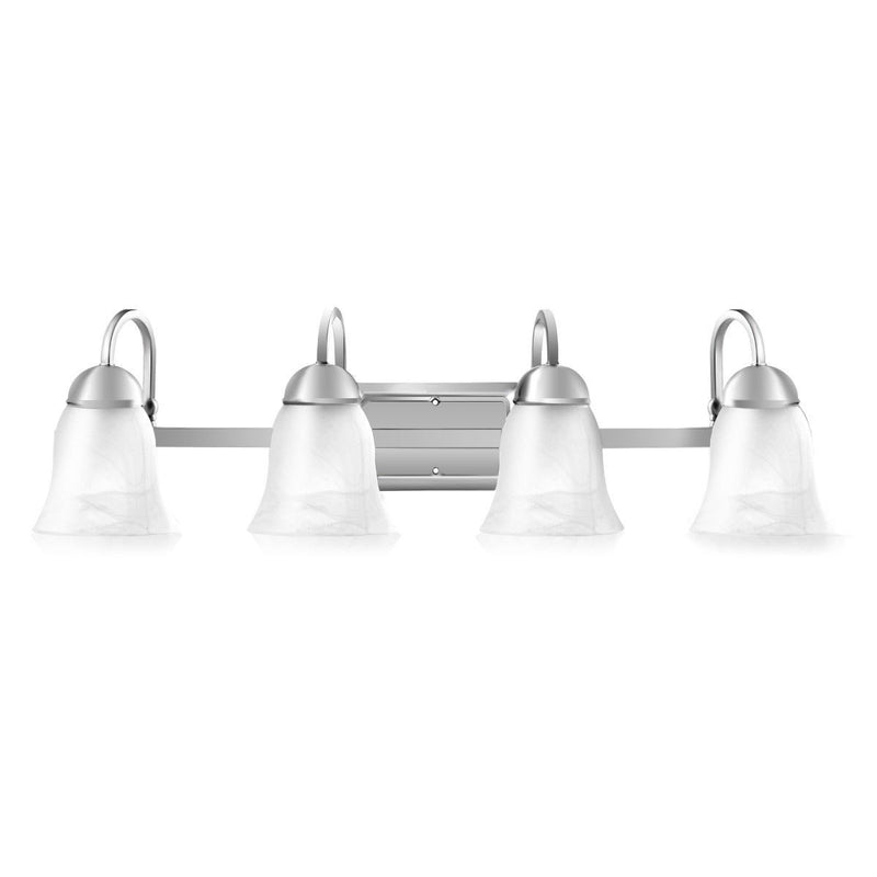 Bath Light 4-Light LED Brushed Nickel Vanity