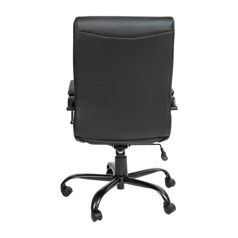 High Back Executive Swivel Office Chair with Metal Frame and Arms