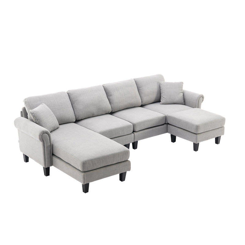 COOLMORE Accent sofa /Living room sofa sectional  sofa